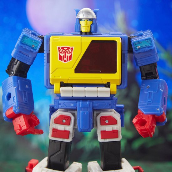 Transformers Generations Legacy Evolution Voyager Class figurine articulée Twincast et Autobot Rewind 18 cm