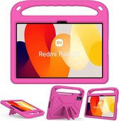 ShockProof Kids Case - Geschikt voor Xiaomi Redmi Pad SE Hoesje - Roze