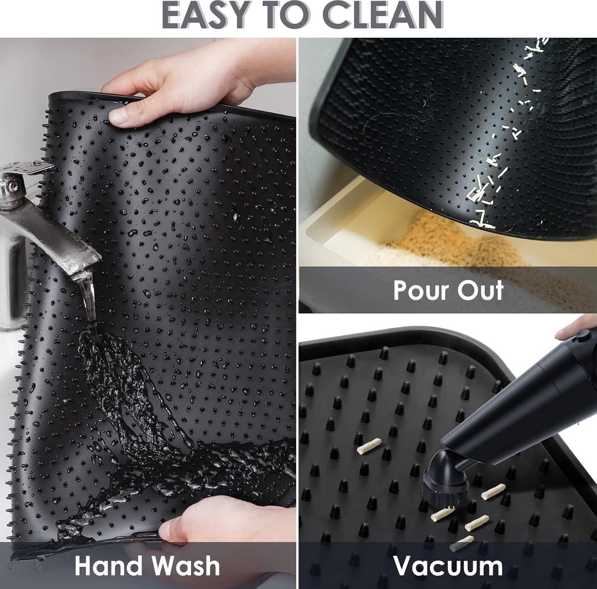 Anti-slip kattenbakmat voor kattentoilet