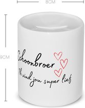 Akyol - beau-frère Je pense que tu es très gentil Tirelire - Frère - le beau-frère le plus doux - anniversaire - cadeau pour frère - articles pour frère - cadeau - cadeau - Capacité 350 ML