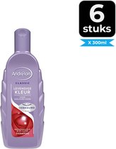 Andrélon Shampoo Levendige Kleur 300 ml - Voordeelverpakking 6 stuks
