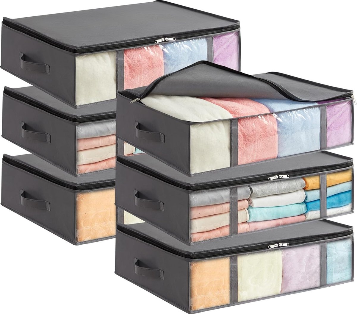 Opbergboxen Voor Onder Het Bed - Kledingopbergbox Opvouwbare Opbergbakken Kastorganizer Kledingopbergzakken