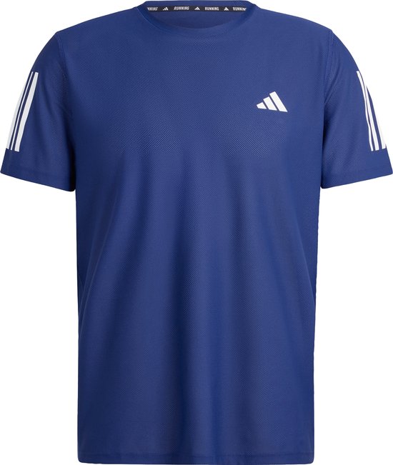 T-shirt adidas Performance Own the Run - Homme - Blauw- S