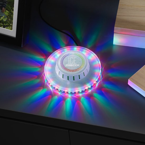 Lampe disco RED5 - Lampe disco - LED RVB - Siècle des Lumières - 48 lumières - Programme automatique - Lampe disco USB - Lampe disco à montage mural - 51918