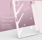 Dux Ducis - Tablet hoes geschikt voor Apple iPad Pro 2021 (11 inch) - Toby Series - Tri-Fold Book Case - Roze