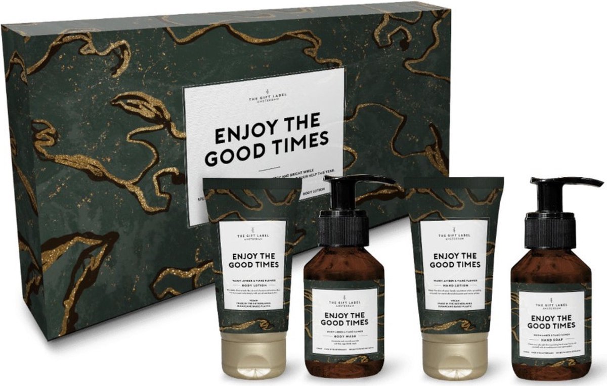 Luxe giftbox - Enjoy the good times - The Gift Label