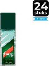 Fresh Up Original Depper for Men - 100 ml - Aftershave lotion - Voordeelverpakking 24 stuks