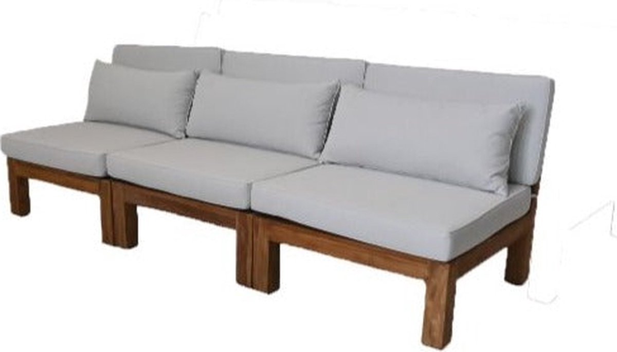Terrasstoelen weerbestendig - 3-delig (incl. kussens) - tuinstoel kuip - kuipstoel buiten - lounge fauteuil - lounge stoel - loungestoel - tuinstoelen - Wood Selections