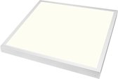 LED Paneel 60x60 - Velvalux Lumis - Natuurlijk Wit 4000K - 36W - Opbouw - Vierkant - Wit - Flikkervrij