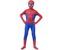 Superheldendroom - Spider-Man 2 - 128/134 (7/8 Jaar) - Verkleedkleding - Superheldenpak