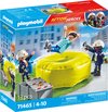 PLAYMOBIL Action Heroes Brandweerlieden met luchtkussens - 71465