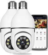 Surveillance par caméra sans fil - Caméra de sécurité extérieure sans fil - Surveillance par caméra extérieure - Set de caméras de sécurité Wifi pour l'extérieur
