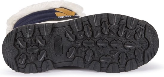 Chaussures d'hiver Trespass Ratho Kinder - Bottes de neige imperméables pour jeunes, bleu marine, taille 38