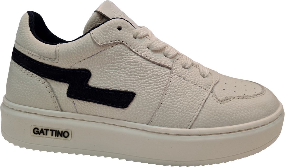 Gattino Y1015 242 30CO Jongens Sneaker-Wit-27