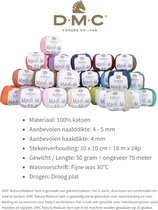 DMC - Natura - Just Cotton - Medium - Willekeurige kleurenmix - 12 bollen - 50gr - 75mtr