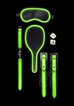 Shots - Ouch! Bondage Kit #1 neon green/black