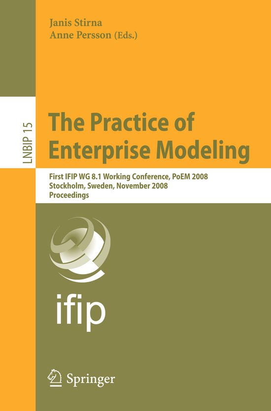The Practice of Enterprise Modeling - cover