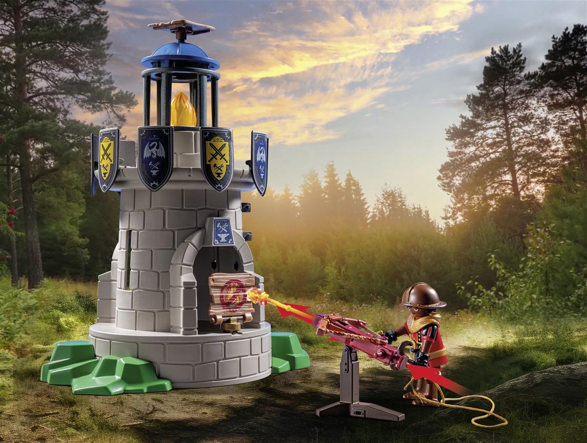 PLAYMOBIL Novelmore Riddertoren met smid en draak - 71483 — afbeelding 8
