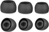 Ibley Embouts en Siliconen pour Samsung Galaxy buds noirs - Bouchon d'oreille en Siliconen - Taille S/M/L - 3 paires - 3 tailles