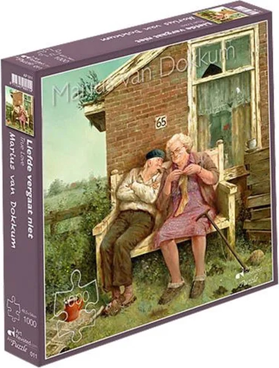 Marius van Dokkum Puzzel - Liefde Vergaat Niet - 1000 st — afbeelding 2
