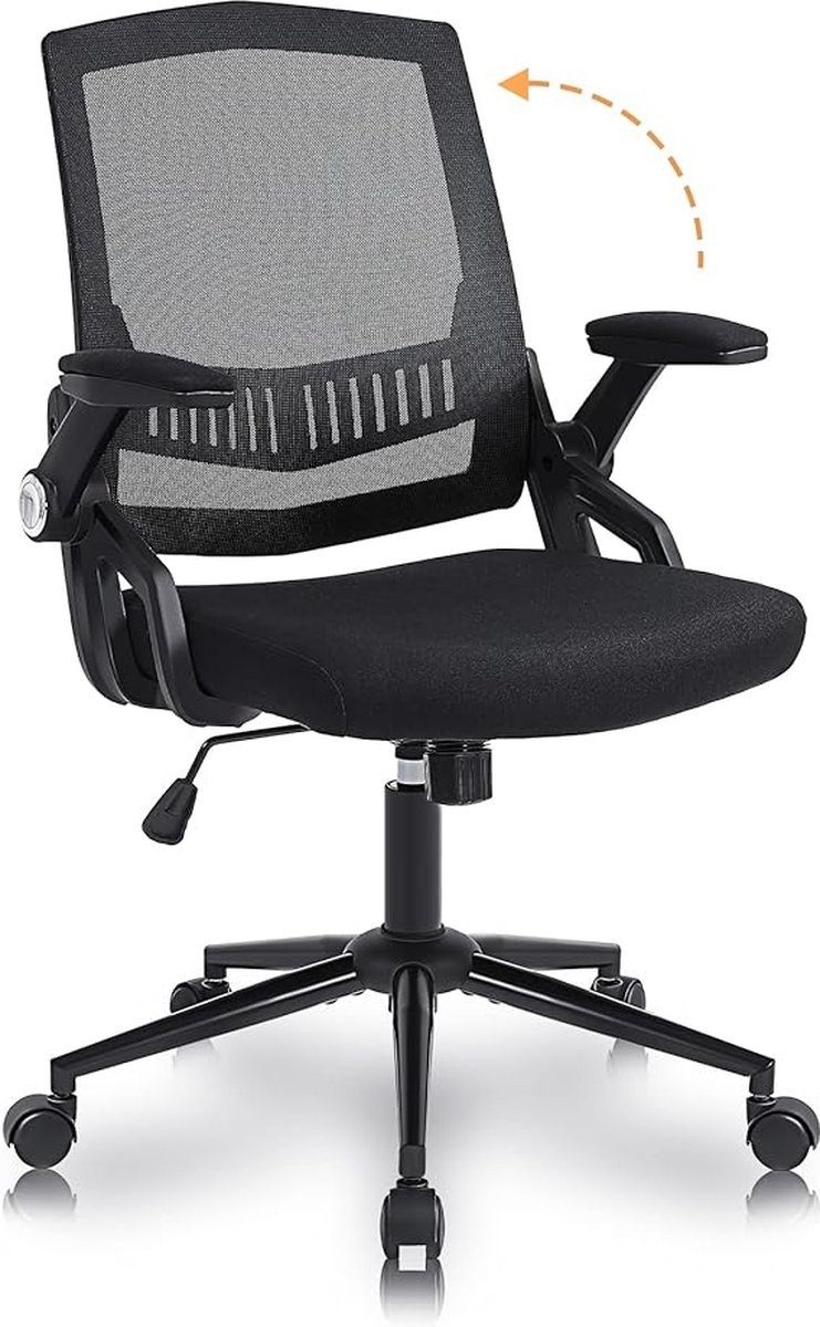 Office chair ergonomic, office chair folding armrest