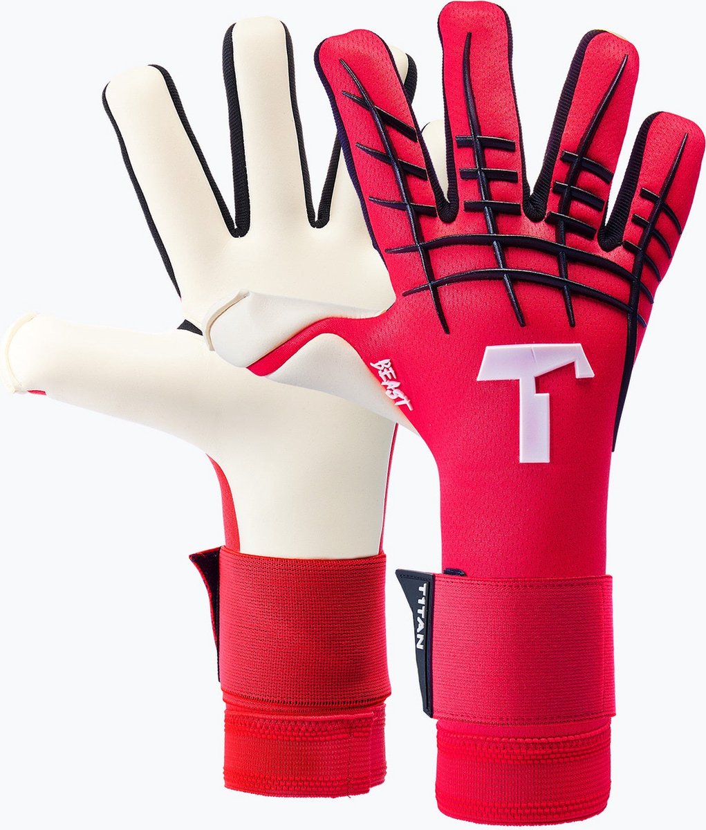 T1TAN Red Beast 3.0 Fingersave keepershandschoenen