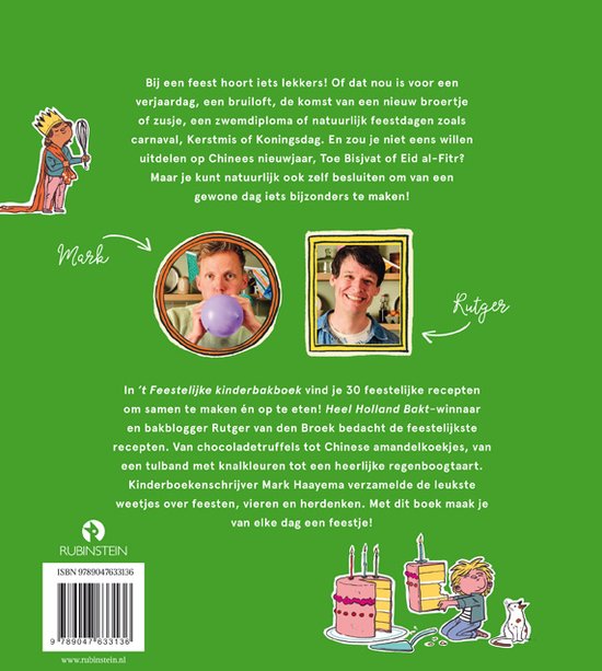 t Feestelijke kinderbakboek
