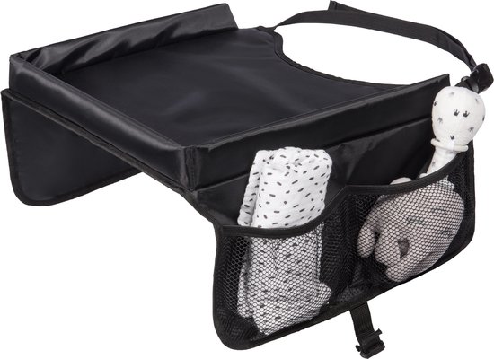 Dooky Travel Table - Reistafel voor Kinderzitje, Buggy & Auto - Opbergvakken & Verhoogde Rand - Duurzaam & Eenvoudig te Reinigen van Dooky — afbeelding 3