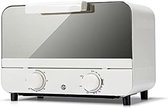 Bol.com Mini Oven Vrijstaand - Kleine Oven - Wit - 10L aanbieding