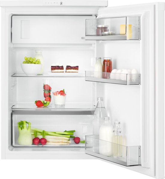 AEG RTB411D2AW tafelmodel koelkast 121L met 4-sterren vriesvak, OptiSpace, Frostmatic, LED, 38 dB, wit