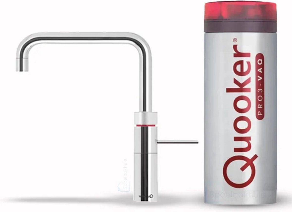 Quooker® PRO3 Fusion Square Chroom