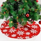 Livano Kerstboomkleed - Kerstboom Mand - Kerstboomrok Voor Kunstboom - Kerstboomrok - Kerstboomring - Kerstrok - Kerstboomdeken - Kerstkleed - Rond 90cm