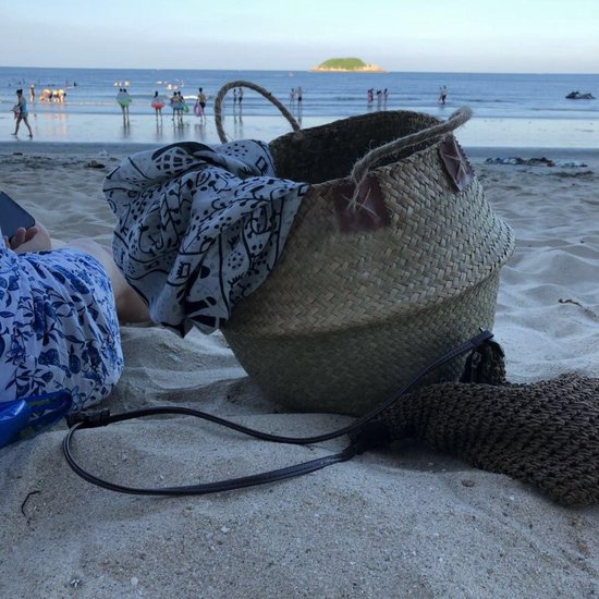 Panier En Jonc De Mer Naturel - Goodchanceuk Panier Fait à La Main En