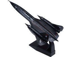 Livano Vliegtuig Speelgoed - Straaljager Vliegtuig - Straaljager Model - Model Vliegtuig - SR 71 Blackbird