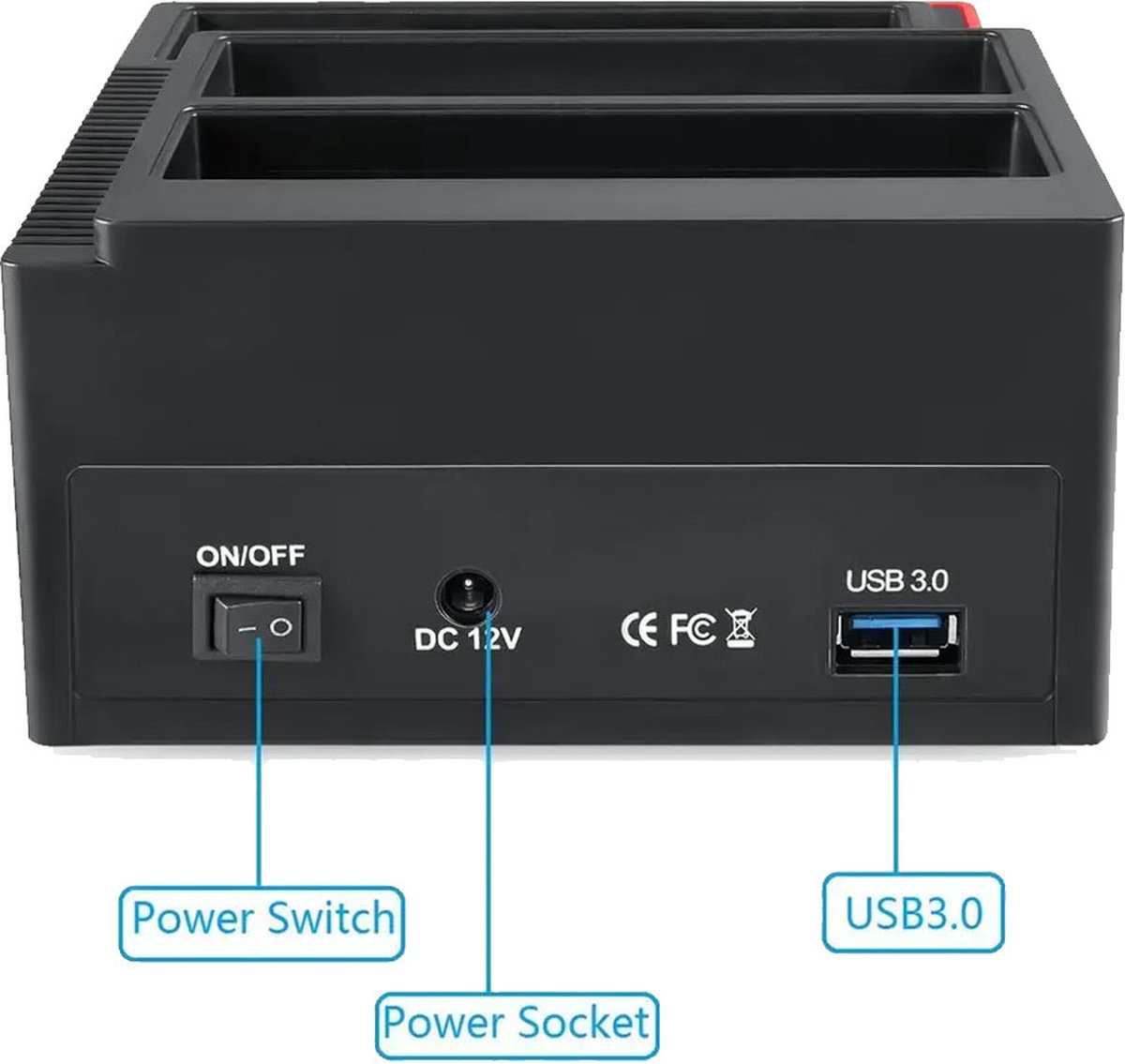 All in 1 HDD Docking Station voor o.a. IDE en SATA