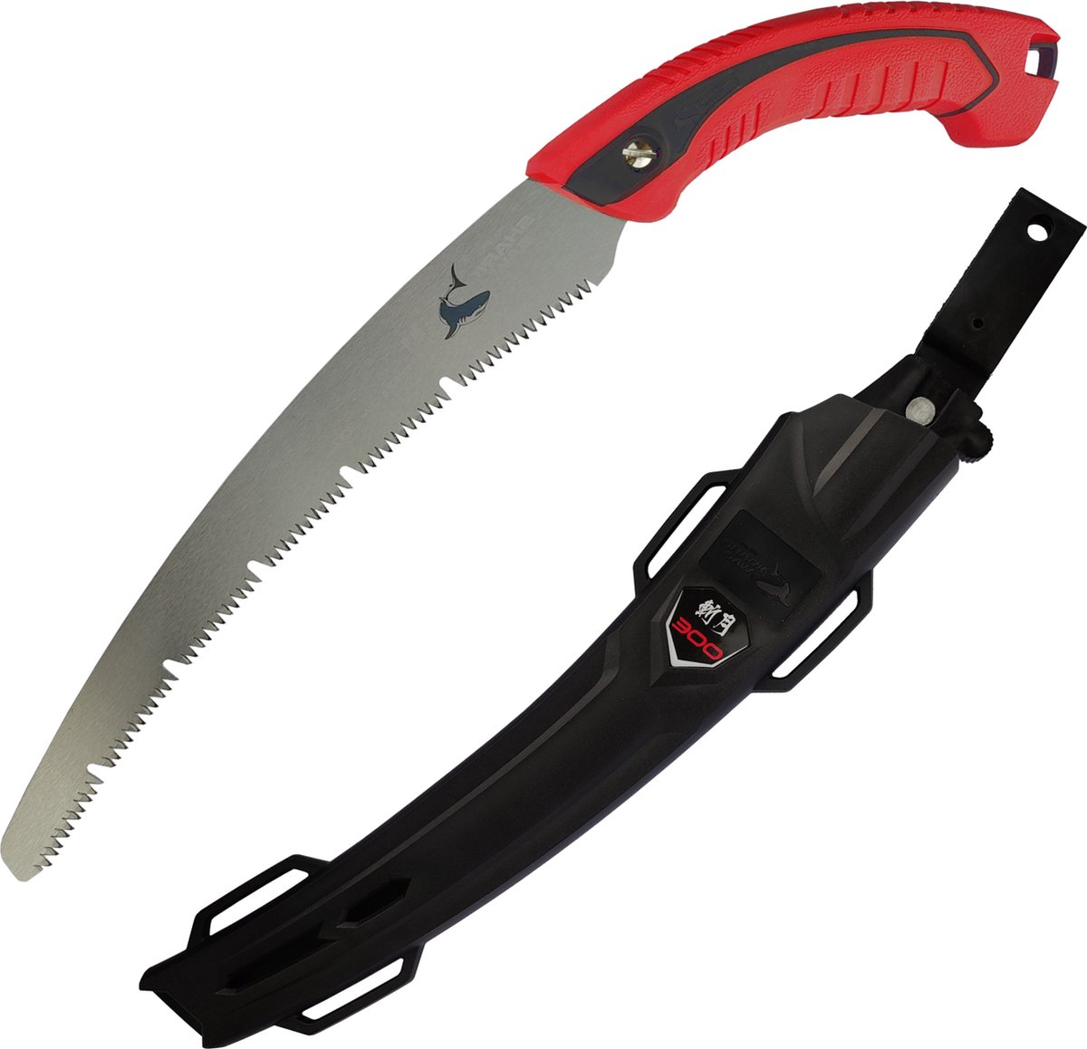 Shark Saw - Professionele Japanse Snoeizaag / boomzaag - 300 mm - Inclusief Holster - Japanse zaag