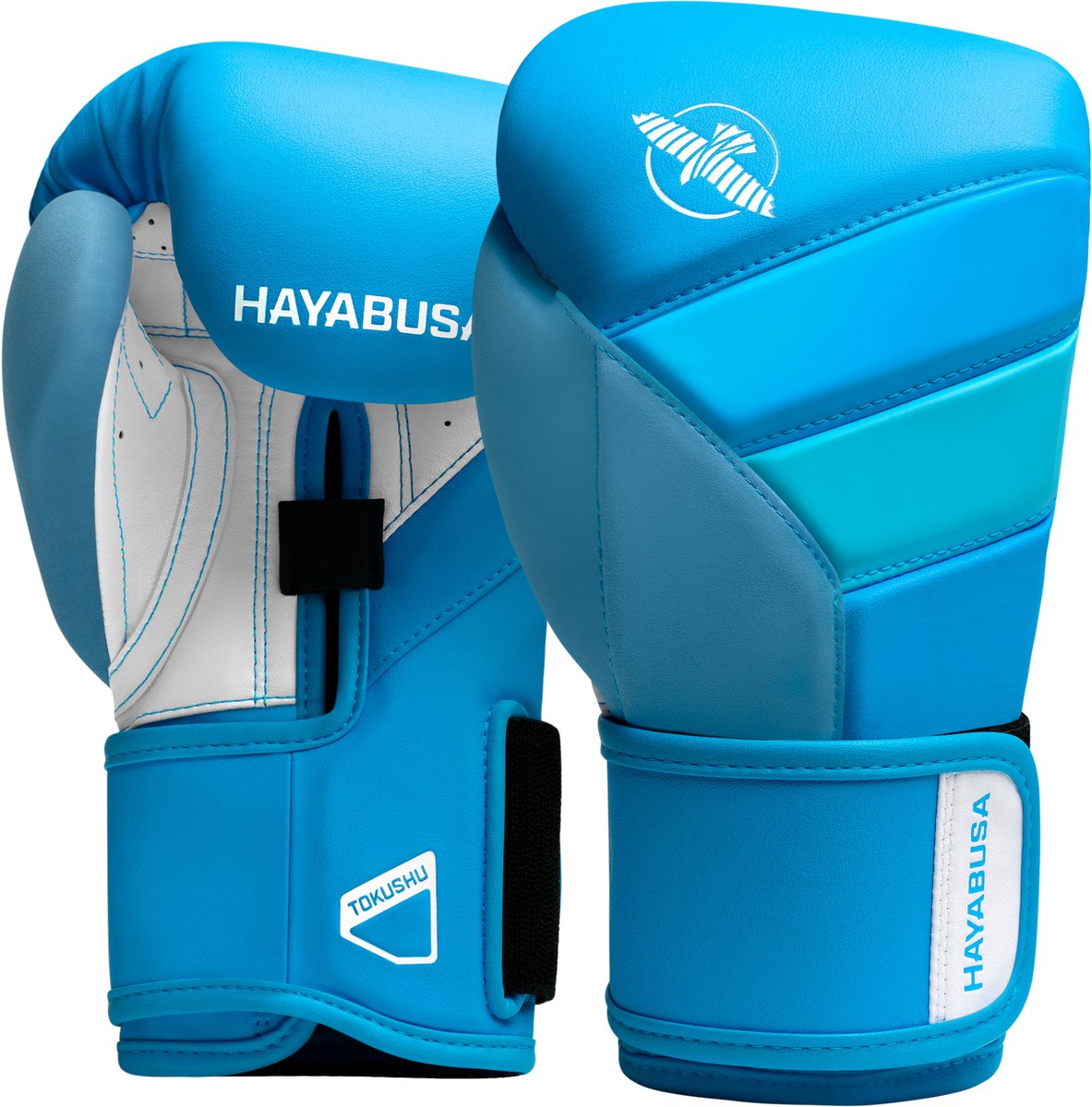 Hayabusa T3 Neon Bokshandschoenen - Neon Blauw 16 oz