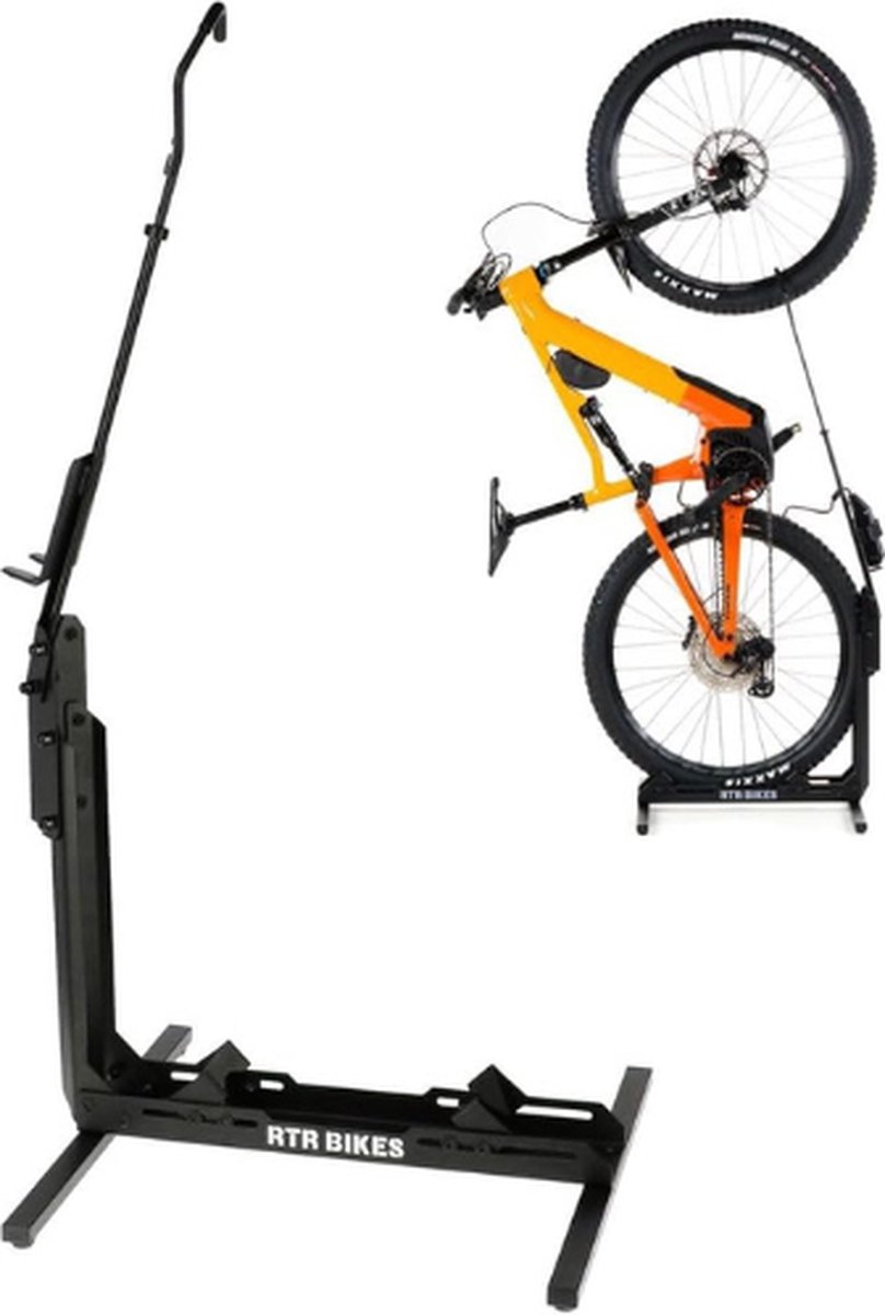 Vrijstaande Fietsstandaard - Fietshouder Standaard - Ideaal voor Mountainbikes, Racefietsen - Fietsstandaard 24 tot 29 inch Bannden - Vrijstaand Fietsenstalling - Enkele Fietsrek