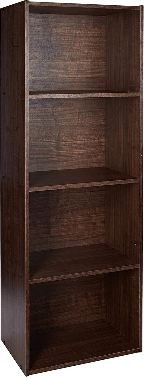 Movian CX-4 Basis Opbergplank, 4 Compartimenten, Bruin Eiken