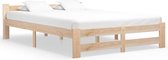 vidaXL-Bedframe-massief-grenenhout-160x200-cm