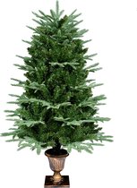 Uten Luxe uitvoering Kunstkerstboom - 120cm hoog - Zonder verlichting - 320Takken - Groen