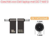 Togadget® - PD 100W Laptop Voedingslader Adapter voor Dell 7.4x5 - Type-C naar DC-converter - Power Delivery-adapter - Compatibele lader adapter voor Dell