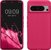 kwmobile telefoonhoesje geschikt voor Google Pixel 8 Pro - Hoesje voor smartphone - Back cover in neon roze