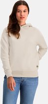 NOMAD® Rolleston Hoodie Dames | Maat L | Beige | 100% Biologisch katoen | Capuchon | Super Comfortabel