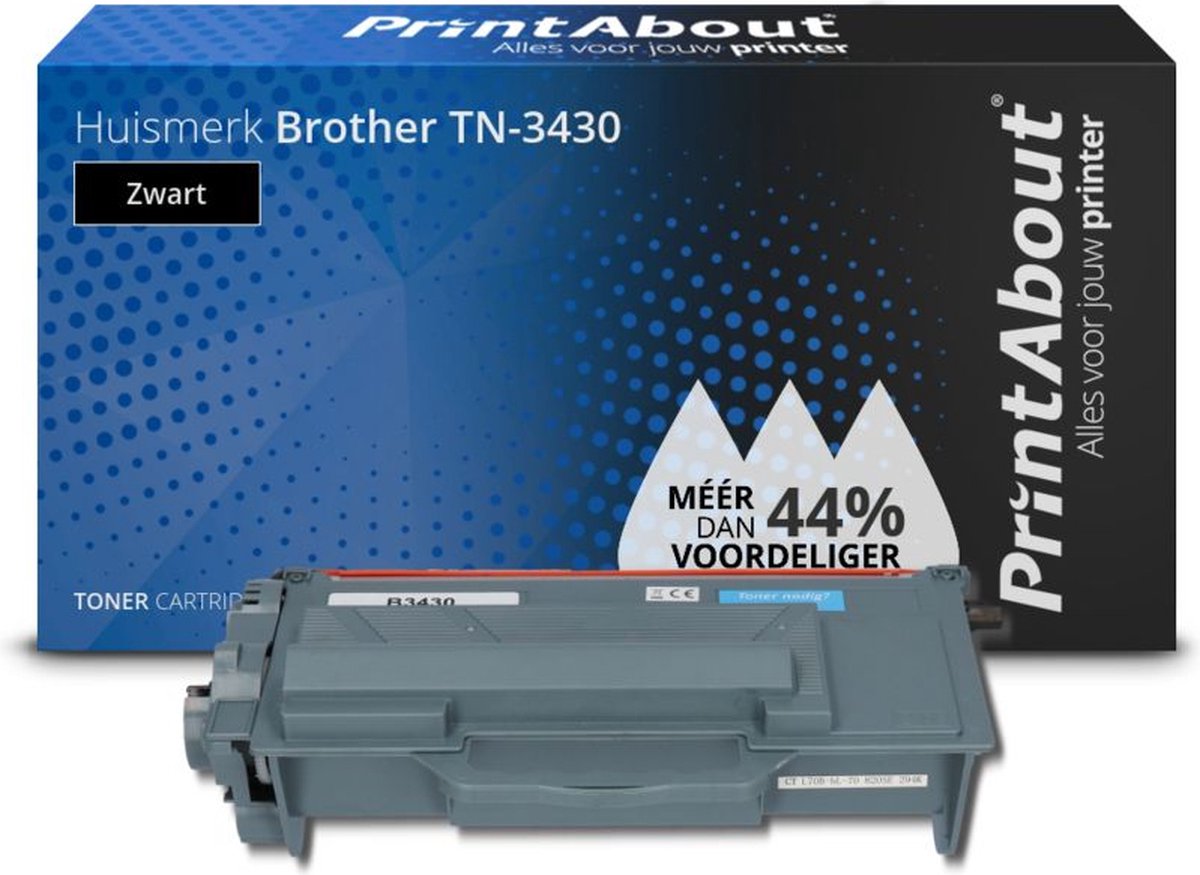 PrintAbout - Alternatief voor de Brother TN-3430 / zwart