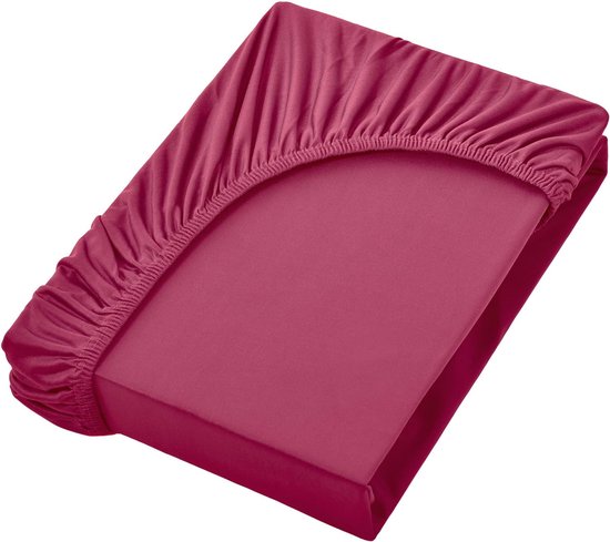 hoeslaken, 100% katoen, Cotton Soft and Cozy Fitted Sheet_90x200 - 100x200 cm