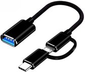 Opulfy - Adaptateur USB C vers USB - Convertisseur USB-C vers USB - Adaptateur Micro USB vers USB - HUB SB vers USB C - PC - Adaptateur - Ordinateur portable - USB C - USB C vers USB A Femelle - Téléphone