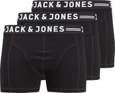 JACK & JONES - JACSENSE TRUNKS 3-PACK NOOS PS - Zwart - Homme - Taille 3XL