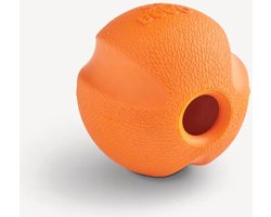 Beco Pets Fetch Ball - Stuiterende Hondenbal - Ideaal voor apporteren - Past in werpstok - Oranje