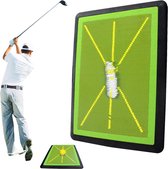 Golf slagmat | Golftrainingsapparatuur,Path Feedback Golf Trainingsapparatuur Golf Pad voor Swing Detection en Batting, Golf Driving Mat voor Trainer Praktijk